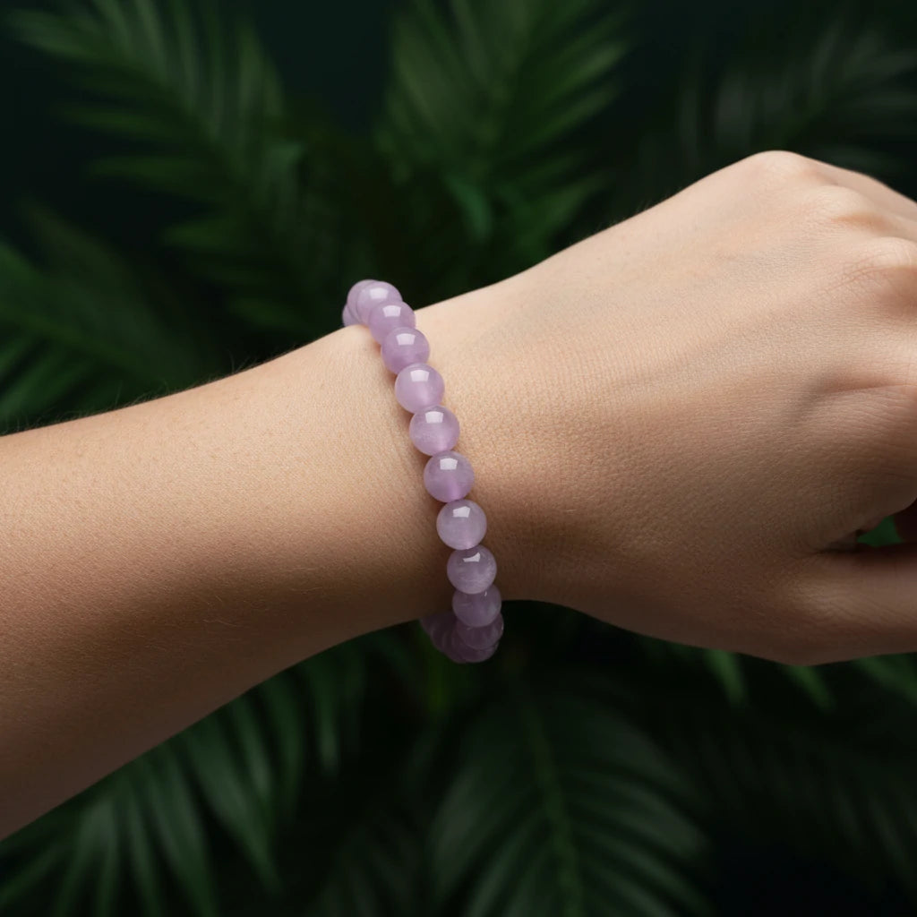 Kalyana Aura Natural Amethyst Energy Bracelet Women