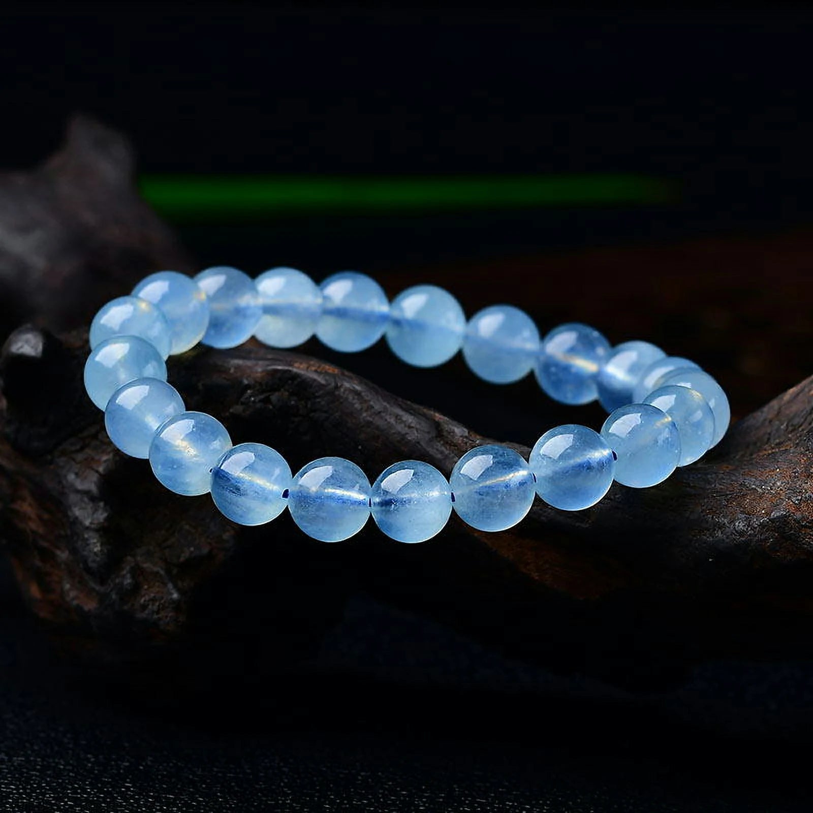 Kalyana Aura Natural Aquamarine Bracelet Women