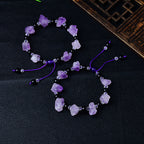 Kalyana Aura Irregular Amethyst Bracelet Women