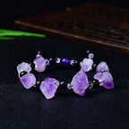 Kalyana Aura Irregular Amethyst Bracelet Women
