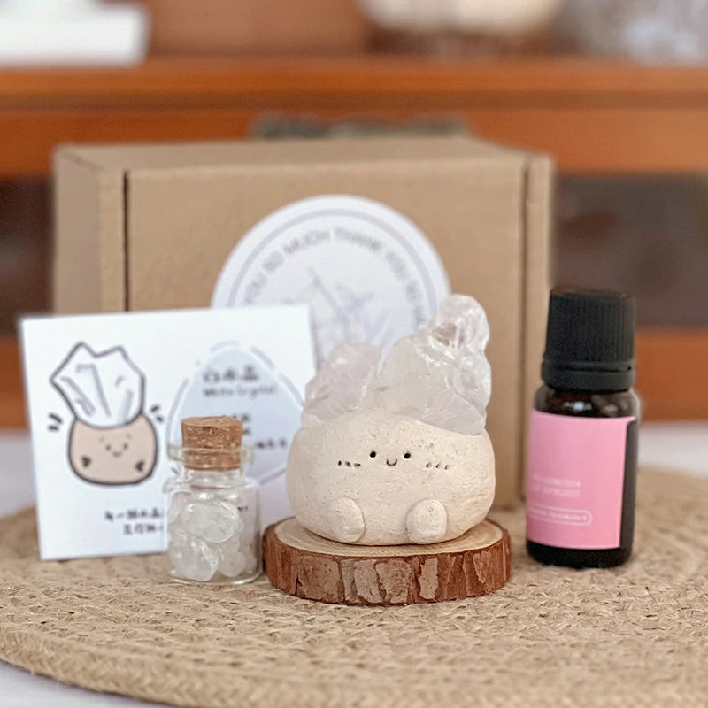 Kalyana Aura Handmade Miniature Crystal Ornament Healing Ornament Scented Crystal Gift