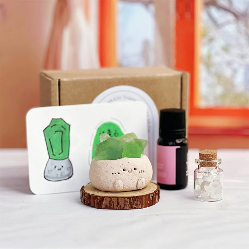 Kalyana Aura Handmade Miniature Crystal Ornament Healing Ornament Scented Crystal Gift