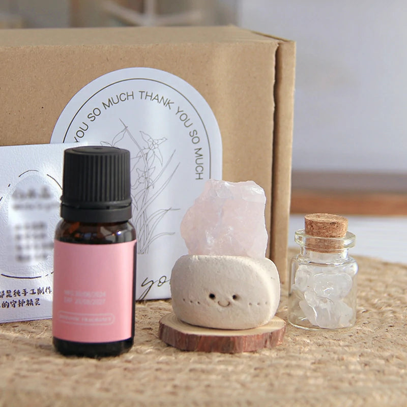 Kalyana Aura Handmade Miniature Crystal Ornament Healing Ornament Scented Crystal Gift