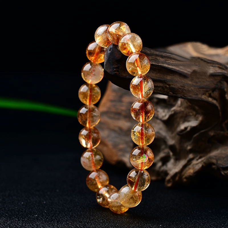 Kalyana Aura Natural Citrine Lucky Bracelet Women