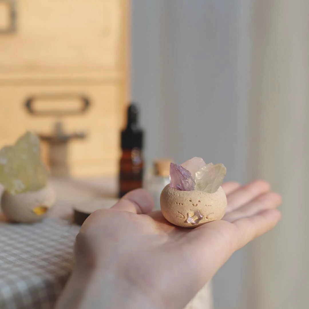 Kalyana Aura Handmade Miniature Crystal Ornament Healing Ornament Scented Crystal Gift