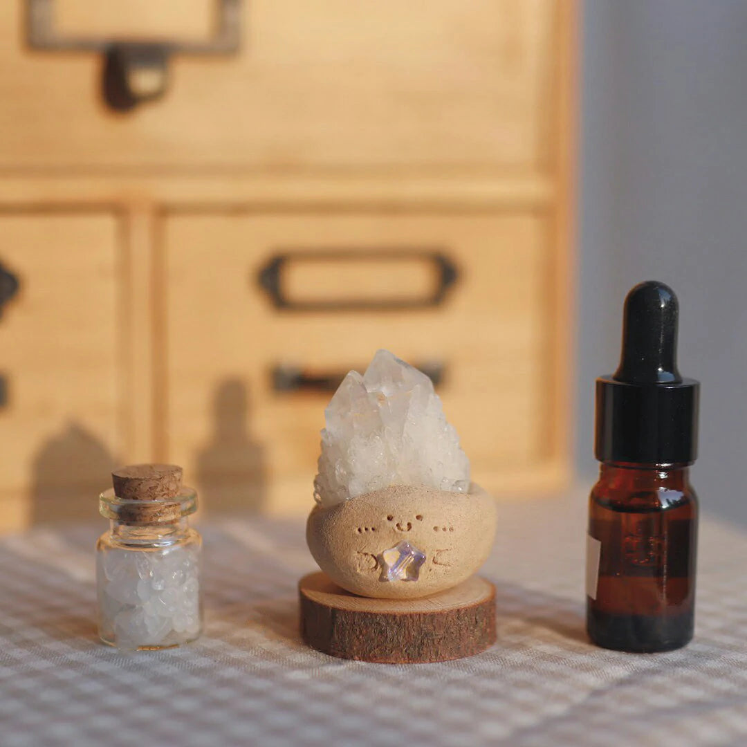 Kalyana Aura Handmade Miniature Crystal Ornament Healing Ornament Scented Crystal Gift