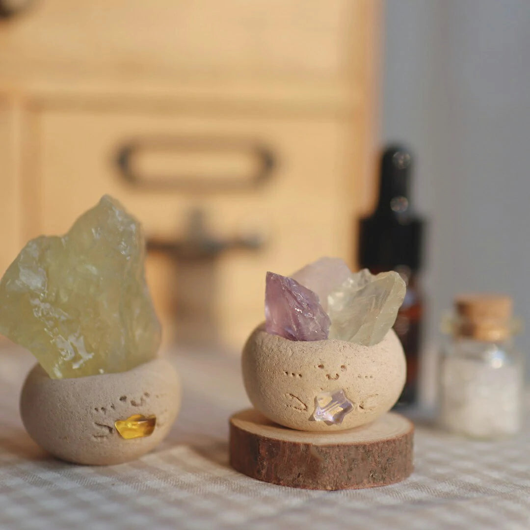 Kalyana Aura Handmade Miniature Crystal Ornament Healing Ornament Scented Crystal Gift