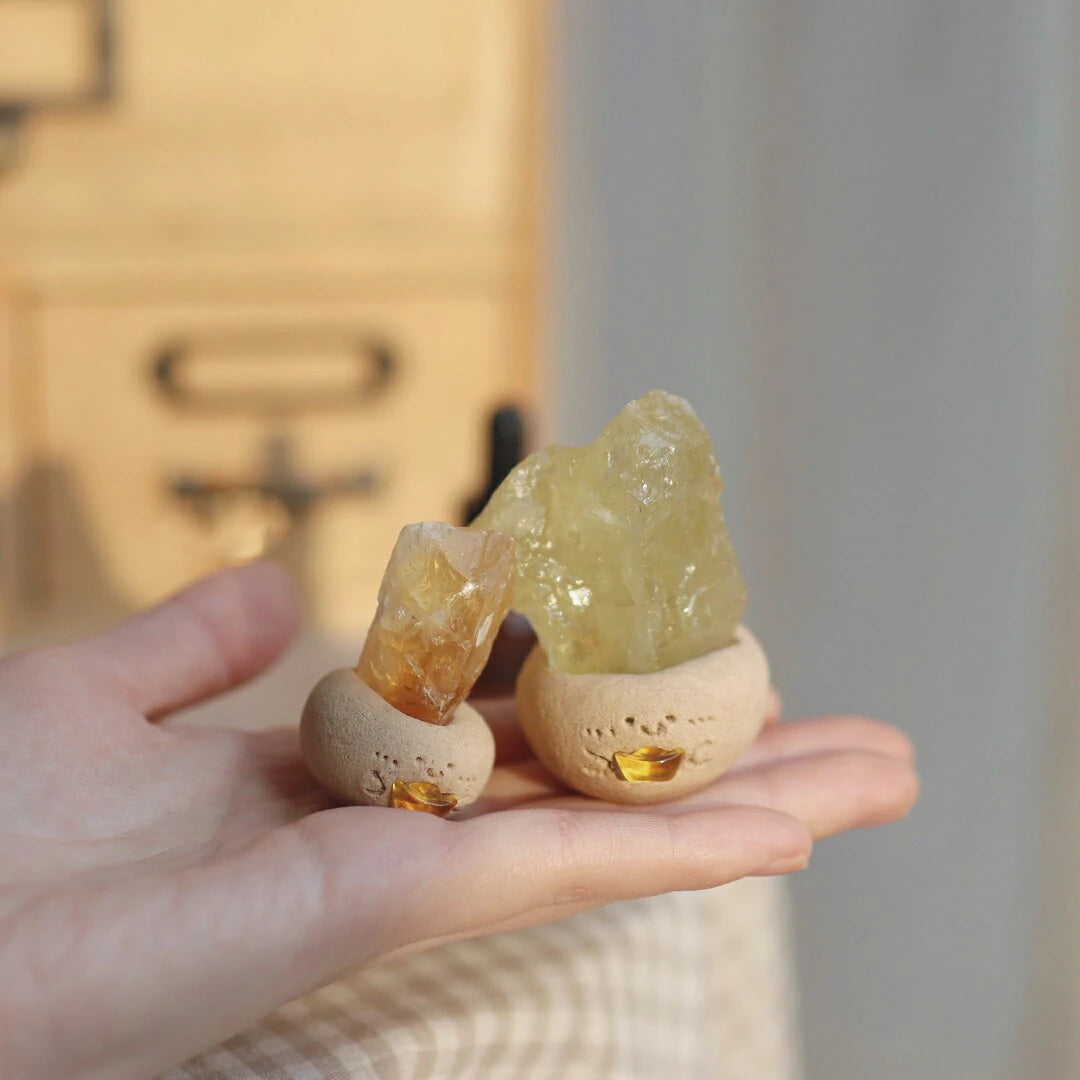 Kalyana Aura Handmade Miniature Crystal Ornament Healing Ornament Scented Crystal Gift