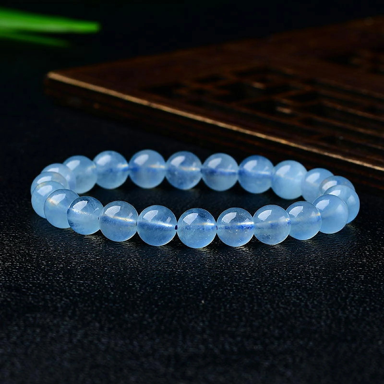 Kalyana Aura Natural Aquamarine Bracelet Women