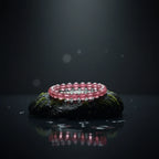 Kalyana Aura Natural Strawberry Quartz Bracelet Women