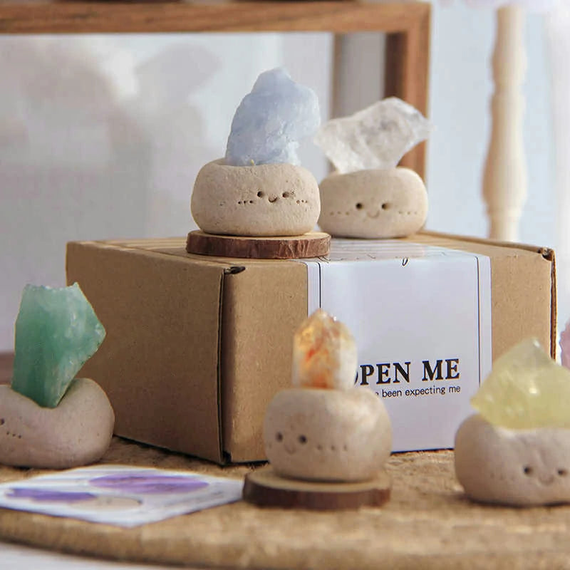 Kalyana Aura Handmade Miniature Crystal Ornament Healing Ornament Scented Crystal Gift