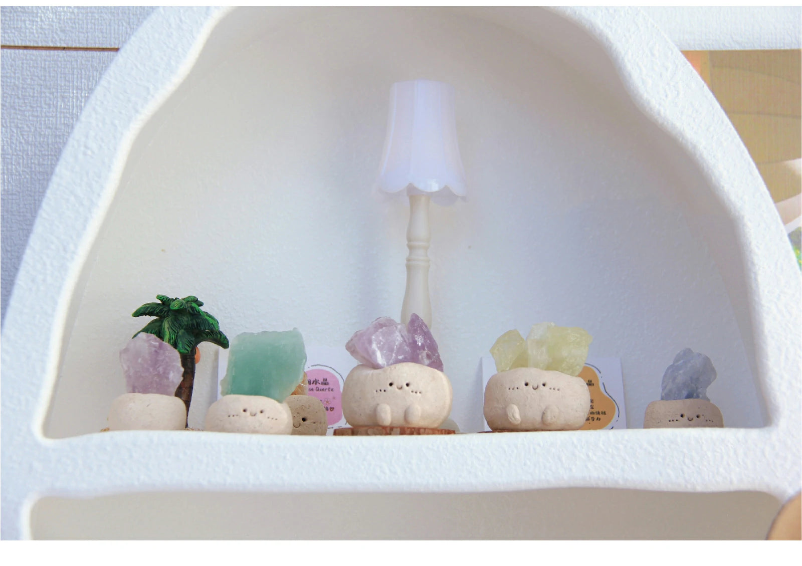 Kalyana Aura Handmade Miniature Crystal Ornament Healing Ornament Scented Crystal Gift