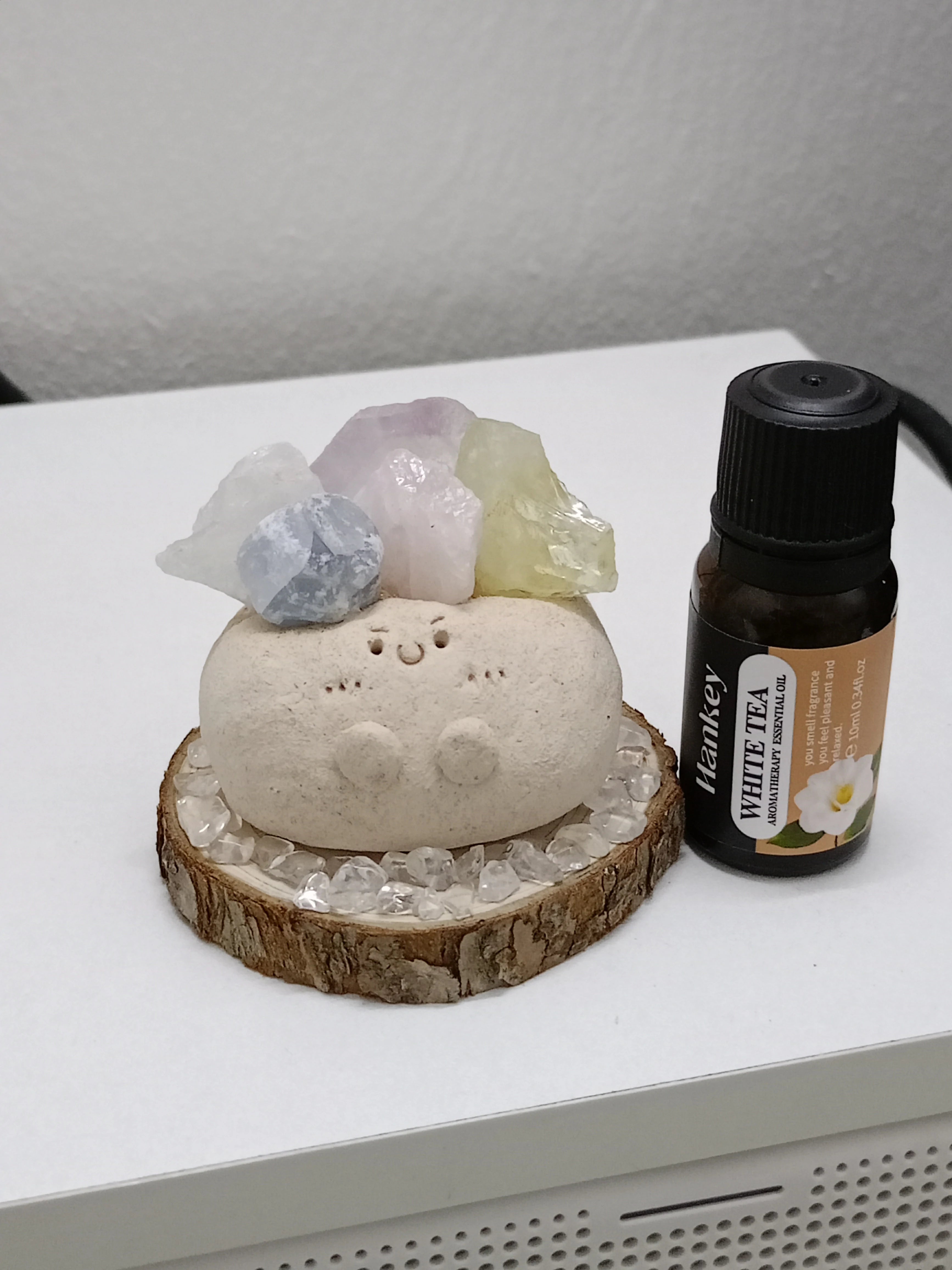 Kalyana Aura Handmade Miniature Crystal Ornament Healing Ornament Scented Crystal Gift